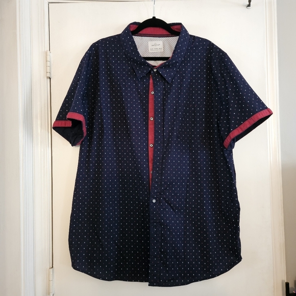 Men's XXXL Button Down Shirt Bundle of 2 Craft + Flow - Picture 2 of 15